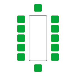 Blockbestuhlung